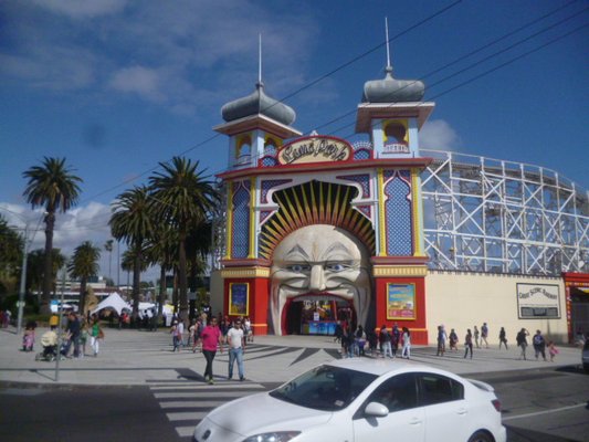 Luna Park Melbourne by null