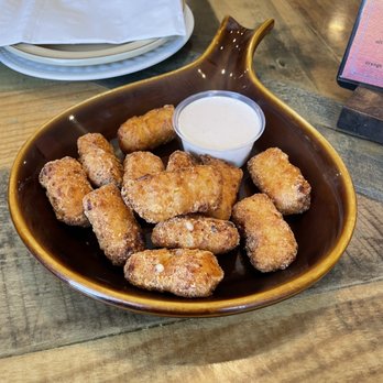 The Porch - Gouda Mac and Cheese Bites - Bars Near Me - Council Bluffs, Iowa The Porch - Gouda Mac and Cheese Bites - Bars Near Me - Council Bluffs, Iowa