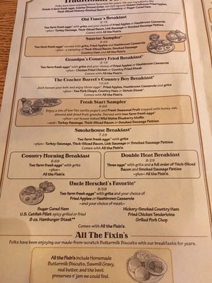 Menu photo 6 Cracker Barrel Old Country Store Tampa, FL Menu photo 6 Cracker Barrel Old Country Store Tampa, FL