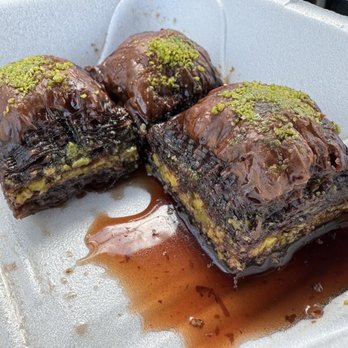 Zeeyum Kitchen - Chocolate baklava - Turkish Near Me - Greensboro, North Carolina Zeeyum Kitchen - Chocolate baklava - Turkish Near Me - Greensboro, North Carolina