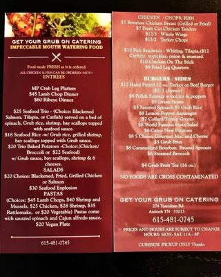 Menu photo 4 Get your Grub on Antioch, TN