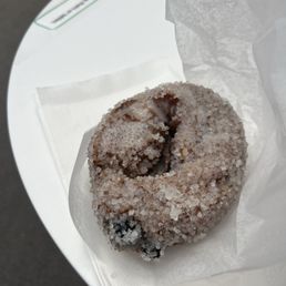 Blueberry muffin donut