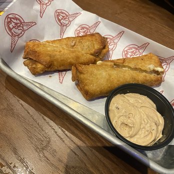 Taco Mac - Jalapeños bacon cheddar egg rolls - American Near Me - Sandy Springs, Georgia