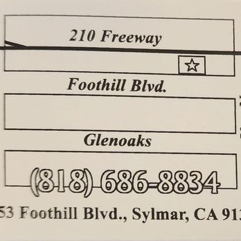 Best Live Poultry & Fish - Back of business card - Specialty Food Near Me - Sylmar, California