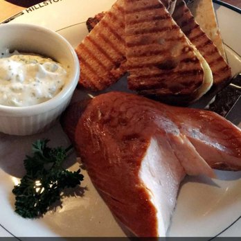 Hillstone - House smoked salmon and toast points ^^ - New American Near Me - San Francisco, California Hillstone - House smoked salmon and toast points ^^ - New American Near Me - San Francisco, California