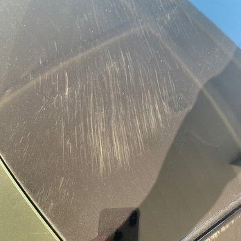 Washman - Scratches on rear passenger side roof - Car Wash Near Me - San Diego, California Washman - Scratches on rear passenger side roof - Car Wash Near Me - San Diego, California