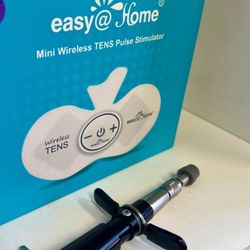 The Lumbar Yard - The tool Dr. Bruce uses to help with adjustments and a TENS unit (provides electrical stimulation to injured muscles)