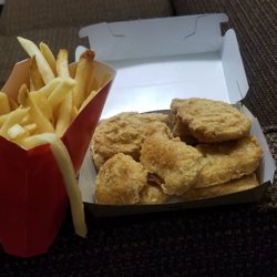 McDonald's - The food I received fro. Page Az McDonalds drive through at 11pm