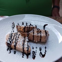Ristorante Colombina - Parfait mit Mandeln / with almonds