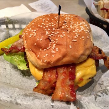 Stage Door Delicatessen - Bacon Cheeseburger... deliciousness! - Caterers Near Me - Alexandria, Virginia