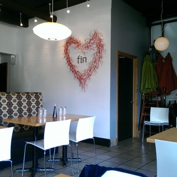 Fin Sushi Bar - Cute art on the wall - Sushi Bars Near Me - Chicago, Illinois