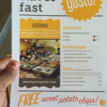 gusto! Ponce - Menu - Salad Near Me - Atlanta, Georgia gusto! Ponce - Menu - Salad Near Me - Atlanta, Georgia