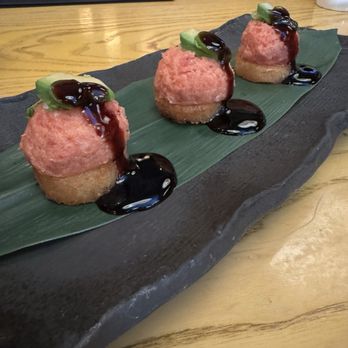 Nobu at Paris Hotel - Spicy tuna rice crispy is a delight! - Japanese Near Me - Las Vegas, Nevada