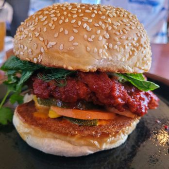 Mopho - Crispy Chicken Vindaloo Sandwich - Vietnamese Near Me - New Orleans, Louisiana