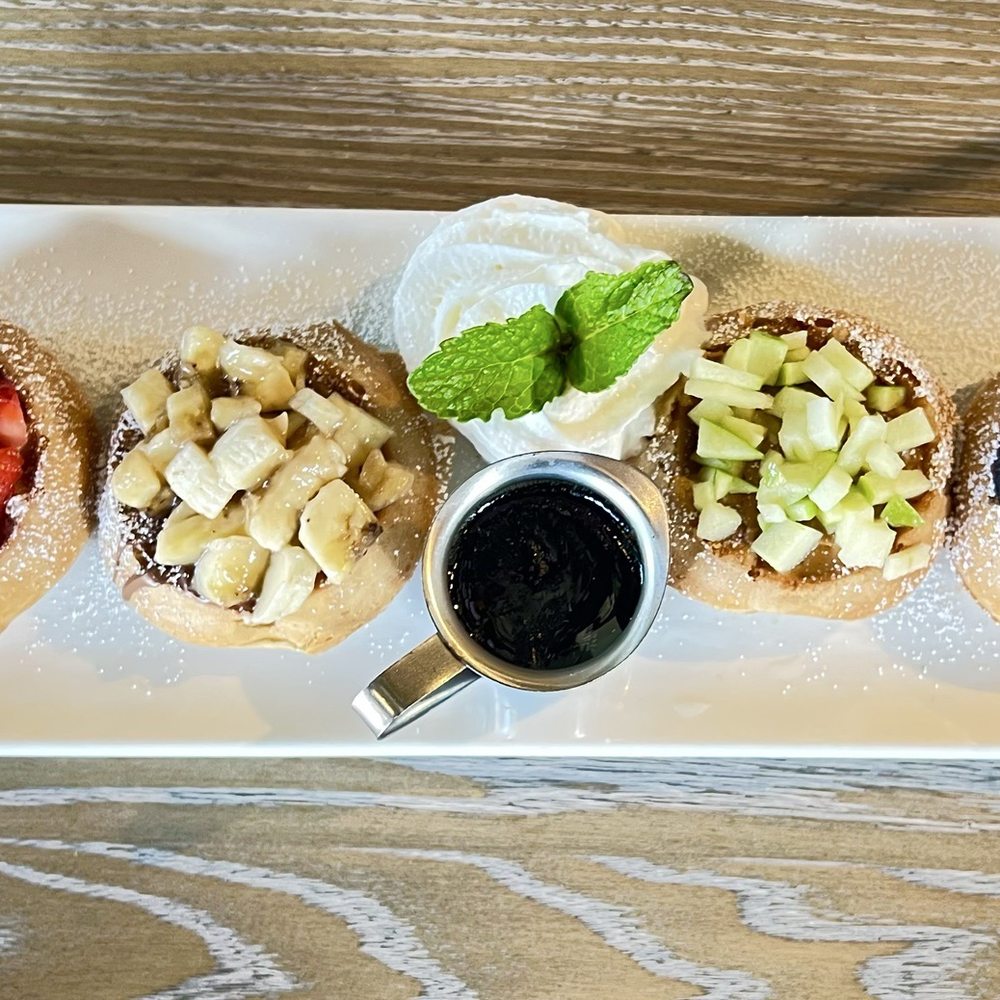 The Hen - Waffle flight - Breakfast & Brunch Near Me - Ann Arbor, Michigan The Hen - Waffle flight - Breakfast & Brunch Near Me - Ann Arbor, Michigan