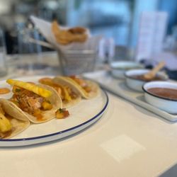 Altiro Latin Fusion - Salmon Tacos with Pineapple
