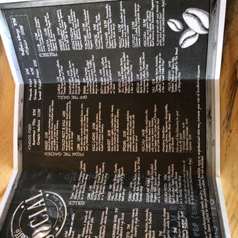 Caffe Social - Inside of menu - American Near Me - Norwalk, Connecticut