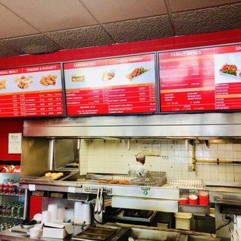 Krispy's Kajun Chicken - The Inside - Fast Food Near Me - Markham, Ontario
