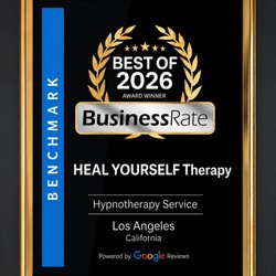 Heal Yourself Therapy - We were ranked #1 in Hypnotherapy in Los Angeles and awarded Best of 2026 based on benchmark scores for excellence in customer satisfaction.