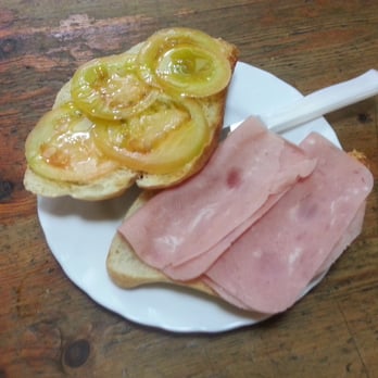 Bodeguita Palmera - Entera jamón york y tomate natural
( MÁS VARIEDAD EN DESAYUNOS) - Cafeteria Near Me - Seville, SE Bodeguita Palmera - Entera jamón york y tomate natural
( MÁS VARIEDAD EN DESAYUNOS) - Cafeteria Near Me - Seville, SE