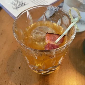 Root & Bone Indianapolis - Maple bacon Old Fashioned - American Near Me - Indianapolis, Indiana