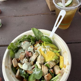 Fresh Bite Farm to Beach  - First salad on the menu can't remember what it was called, but so so good!! - Breakfast & Brunch Near Me - Hanalei, Hawaii