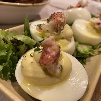 Monkeypod Kitchen by Merriman - Lobster Deviled Eggs - New American Near Me - Kihei, Hawaii