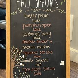 Fall specials as of November 2025