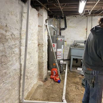 Colors connect - The white pipe is installed by the plumber. - Plumbing Near Me - McKeesport, Pennsylvania