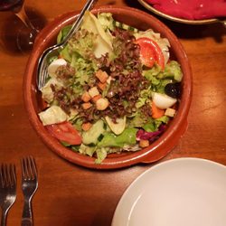 Bodega - Salade = accompagnement de la seiche