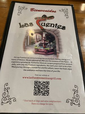 Menu photo 5 Las Fuentes Mexican Grill Redlands, CA Menu photo 5 Las Fuentes Mexican Grill Redlands, CA