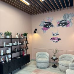 Let's Face It - Inside view of Let's Face It. Waiting area of boutique Med Spa.