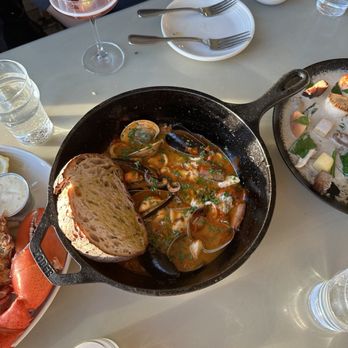 Scales - Seafood stew (way too salty) - Seafood Near Me - Portland, Maine Scales - Seafood stew (way too salty) - Seafood Near Me - Portland, Maine