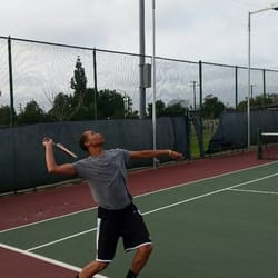 Affordable Tennis Lessons - The toss...