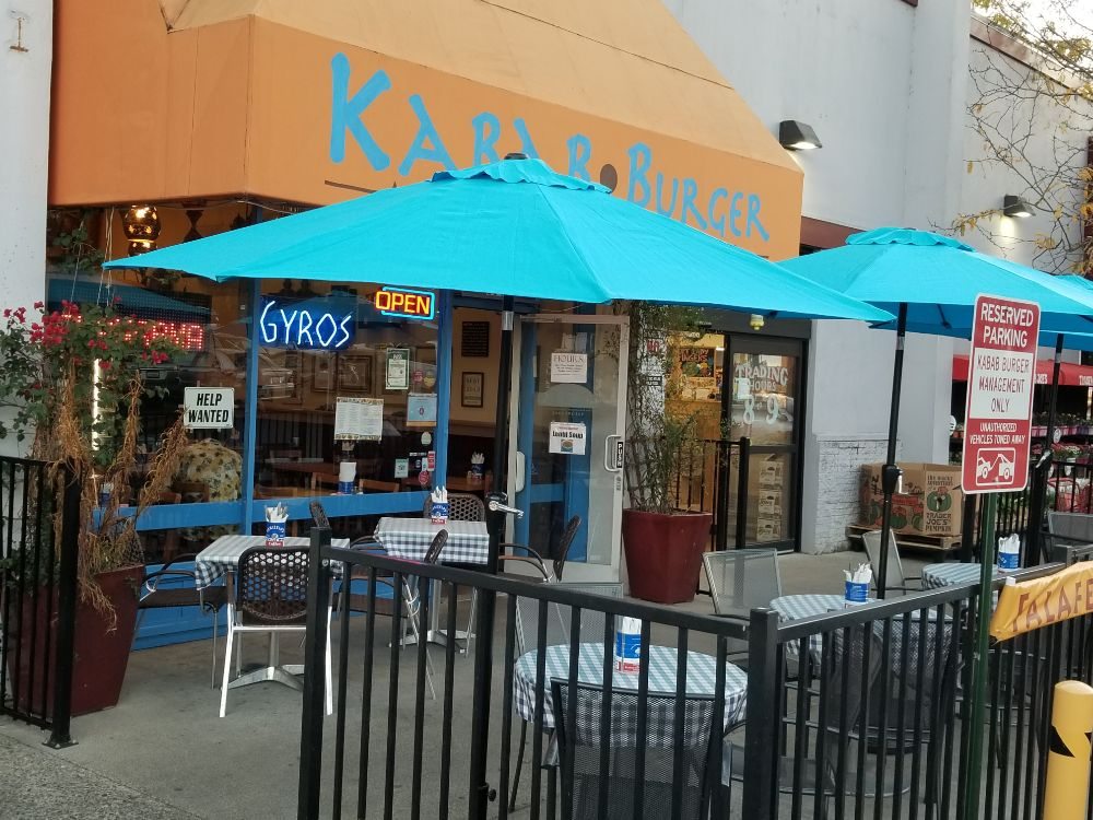 Food from Kabab Burger Mediterranean Grill