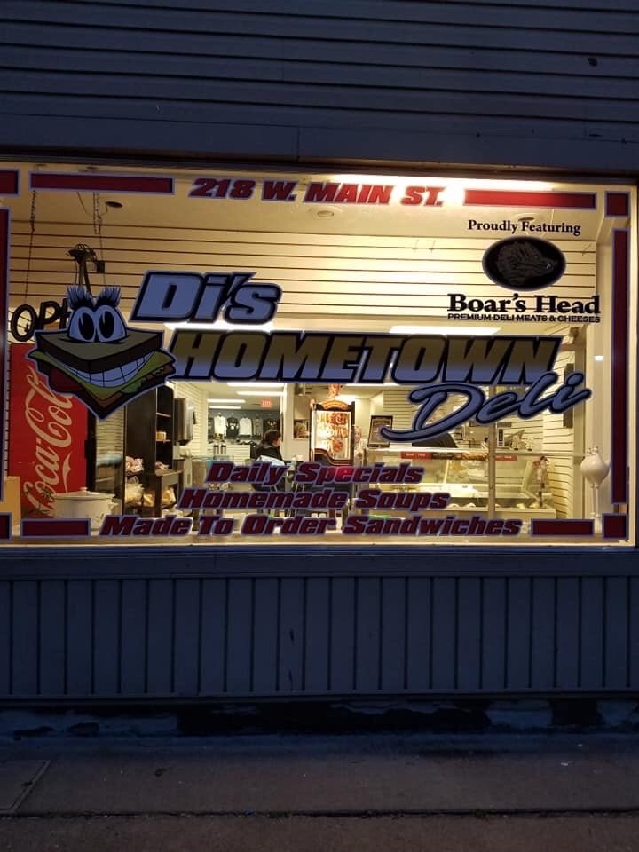 DI’S HOMETOWN DELI Updated September 2024 218 W Main St