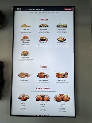 Menu photo 1 Juan Pollo Fontana, CA