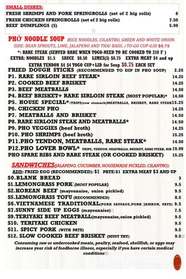 Menu photo 1 Pho Banh Clearfield, UT Menu photo 1 Pho Banh Clearfield, UT