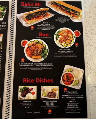 Menu photo 2 Pho VT Los Angeles, CA