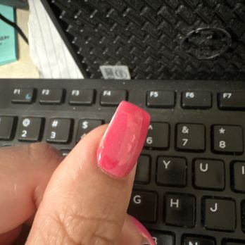 Glitz Nail Boutique - The splotch is the color my nails who I'll have been - Nail Salons Near Me - Franklin, Wisconsin