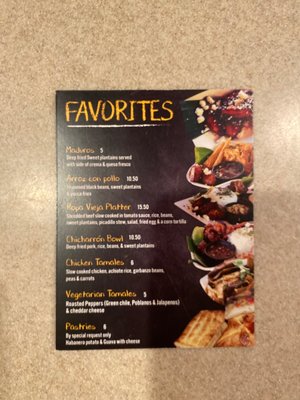 Menu photo 8 Buen Provecho Albuquerque, NM