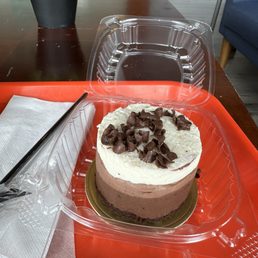 Triple Chocolate Mousse Cake