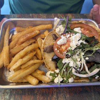 Railspur - WY Beef Gyro with fries - Cocktail Bars Near Me - Cheyenne, Wyoming