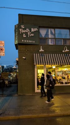 The Fourth Man in the Fire Pizzeria by null