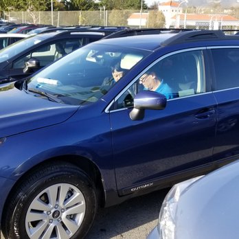 Serramonte Subaru - Alan taking the time to show us all the cars settings and options. - Auto Parts & Supplies Near Me - Colma, California