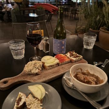 Postino East - Bottle, board and French Onion soup - Wine Bars Near Me - Gilbert, Arizona