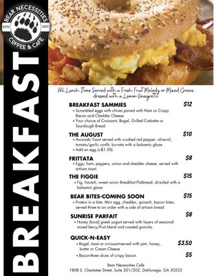 Menu photo 7 The Bear Necessities Cafe Dahlonega, GA Menu photo 7 The Bear Necessities Cafe Dahlonega, GA