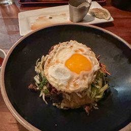 Bimbim bowl with bulgogi Bimbim bowl with bulgogi
