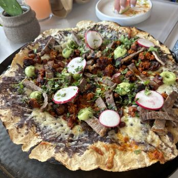 Centrico - Mexican pizza was full of flavor and good price for something shareable. Flavor was good but tortilla was a bit too hard for me. - Mexican Near Me - Anaheim, California