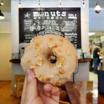 Monuts - Just Peachy! donut - Donuts Near Me - Durham, North Carolina